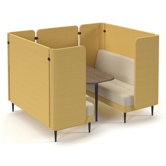 Trinity 4 person meeting booth