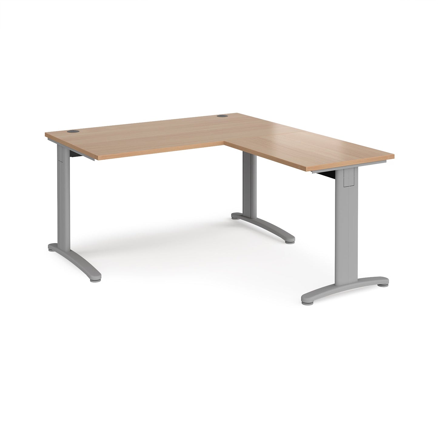 TR10 single desk with return