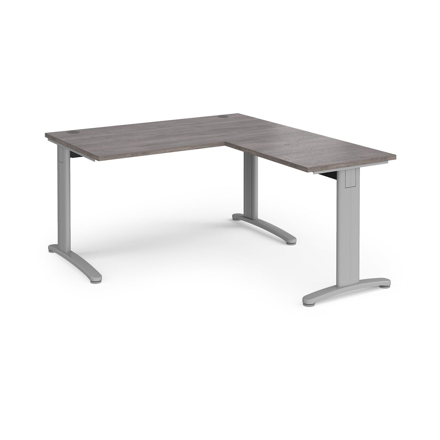 TR10 single desk with return