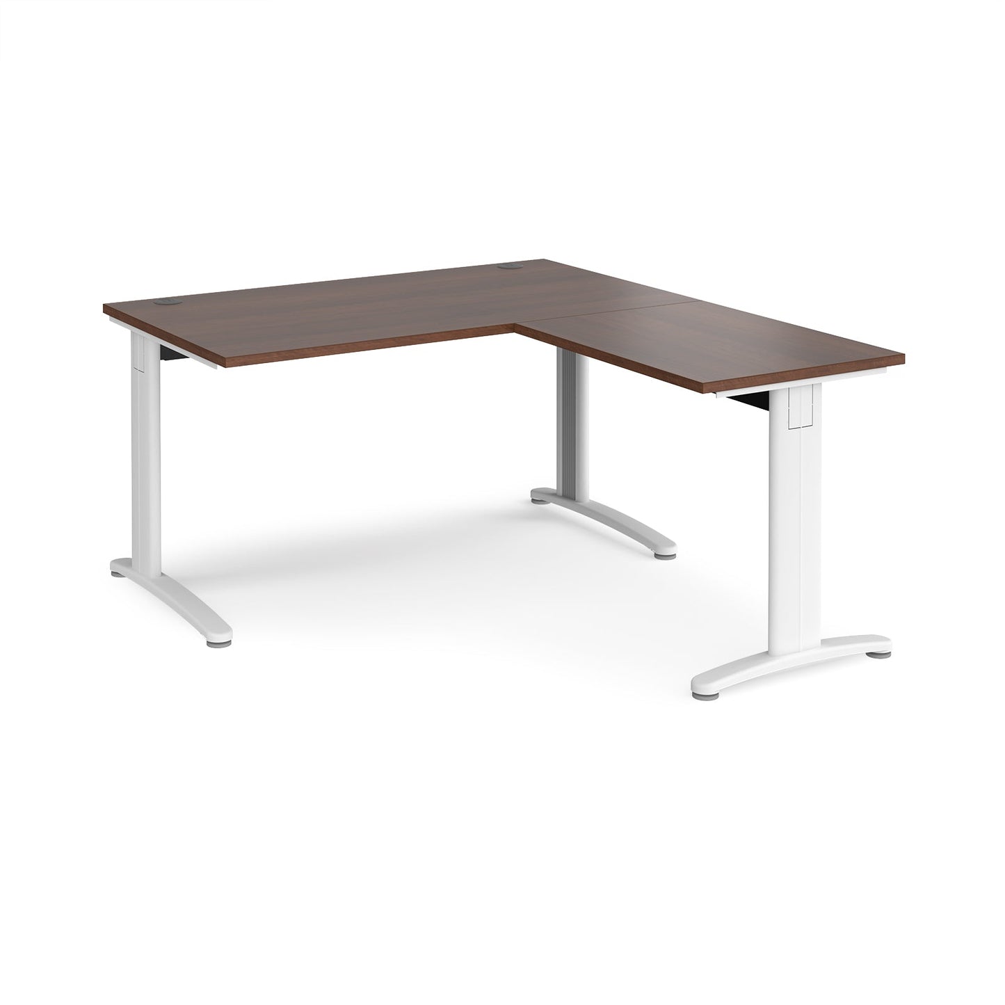 TR10 single desk with return