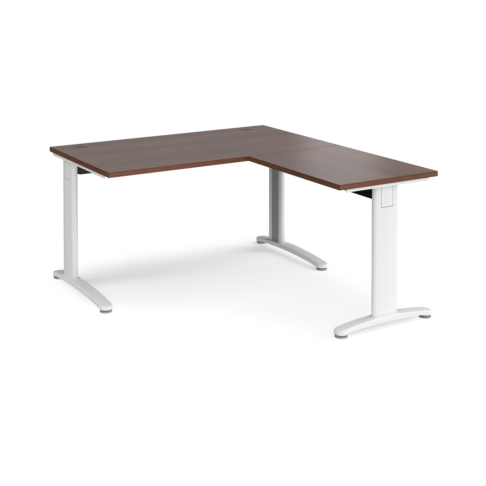 TR10 single desk with return