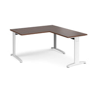 TR10 single desk with return