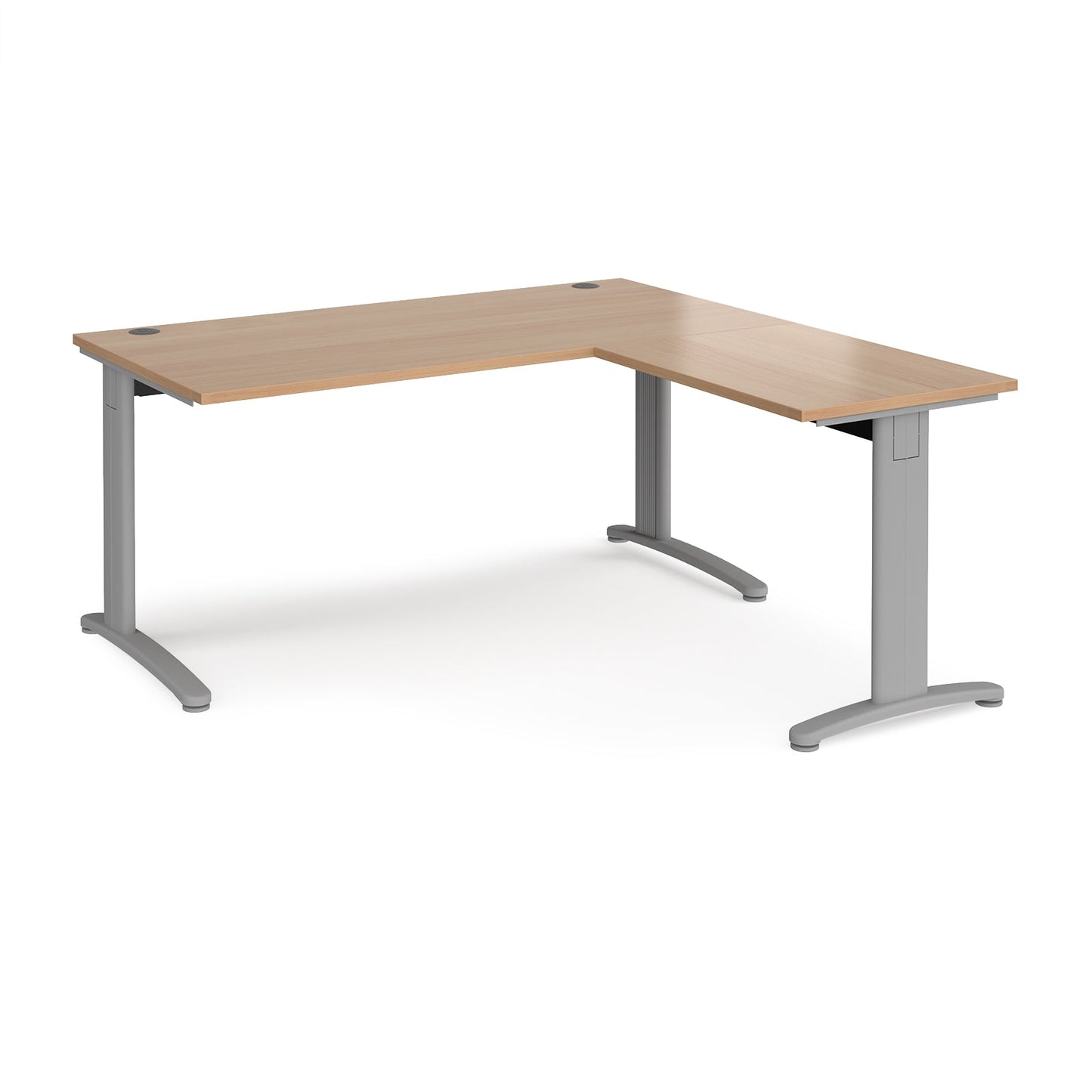 TR10 single desk with return