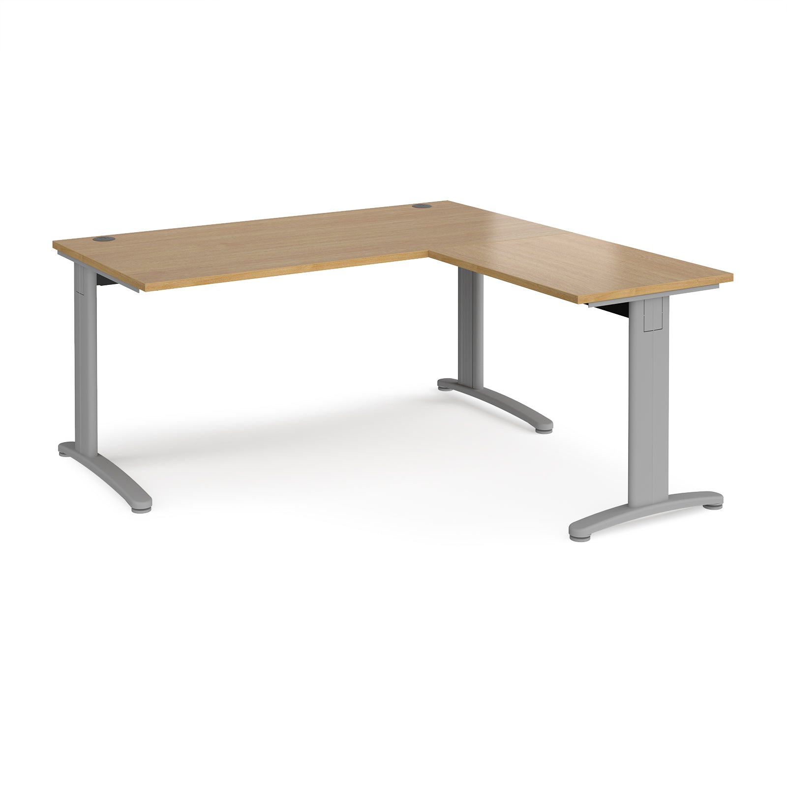 TR10 single desk with return