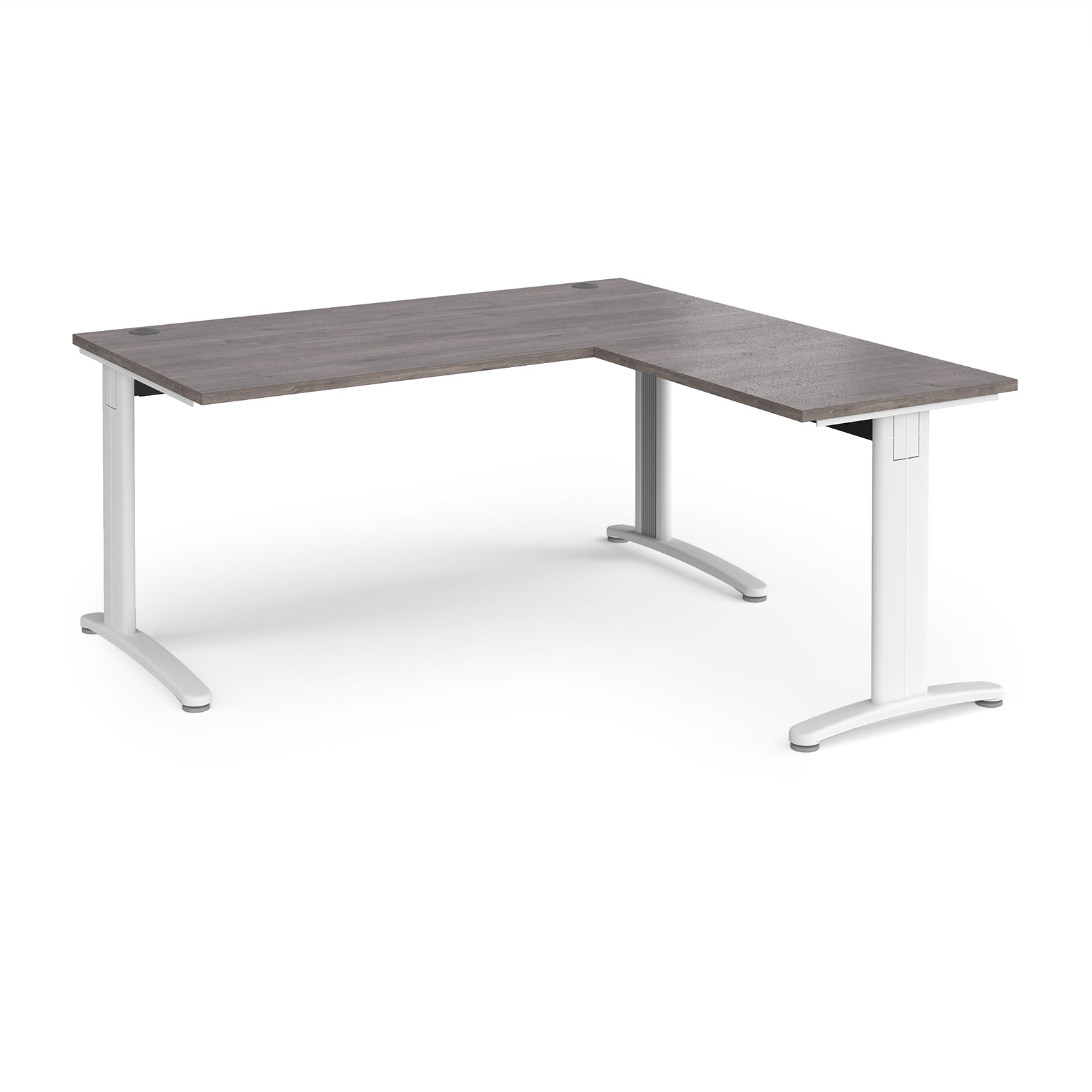 TR10 single desk with return