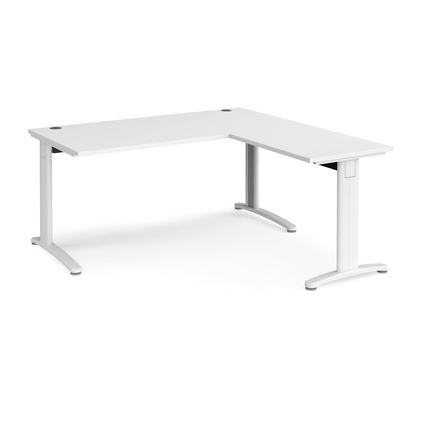 TR10 single desk with return