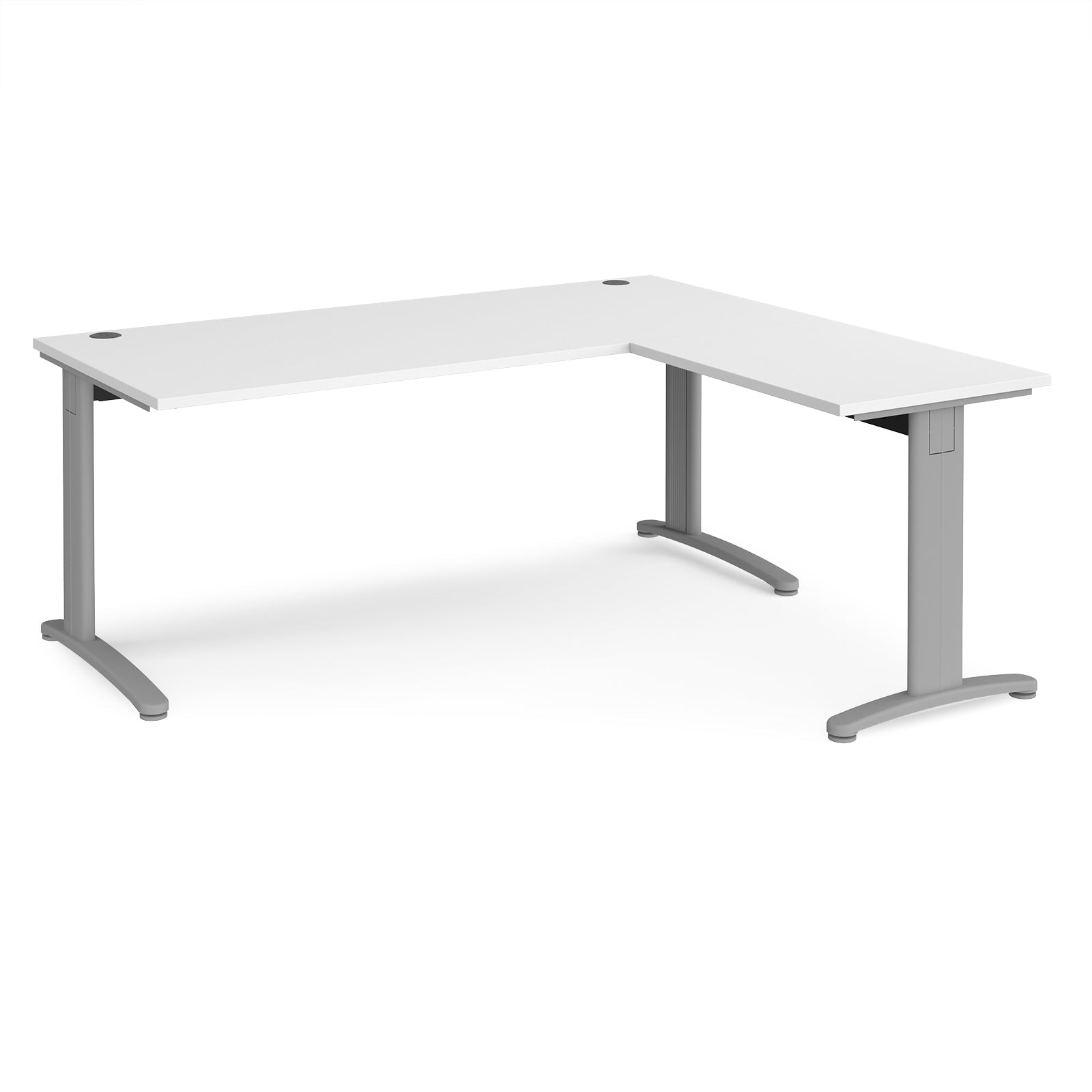 TR10 single desk with return