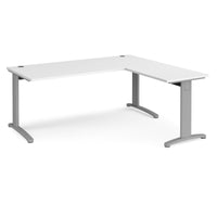 TR10 single desk with return