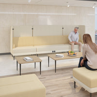 Trinity high back single left hand modular sofa