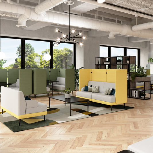 Trinity high back single left hand modular sofa