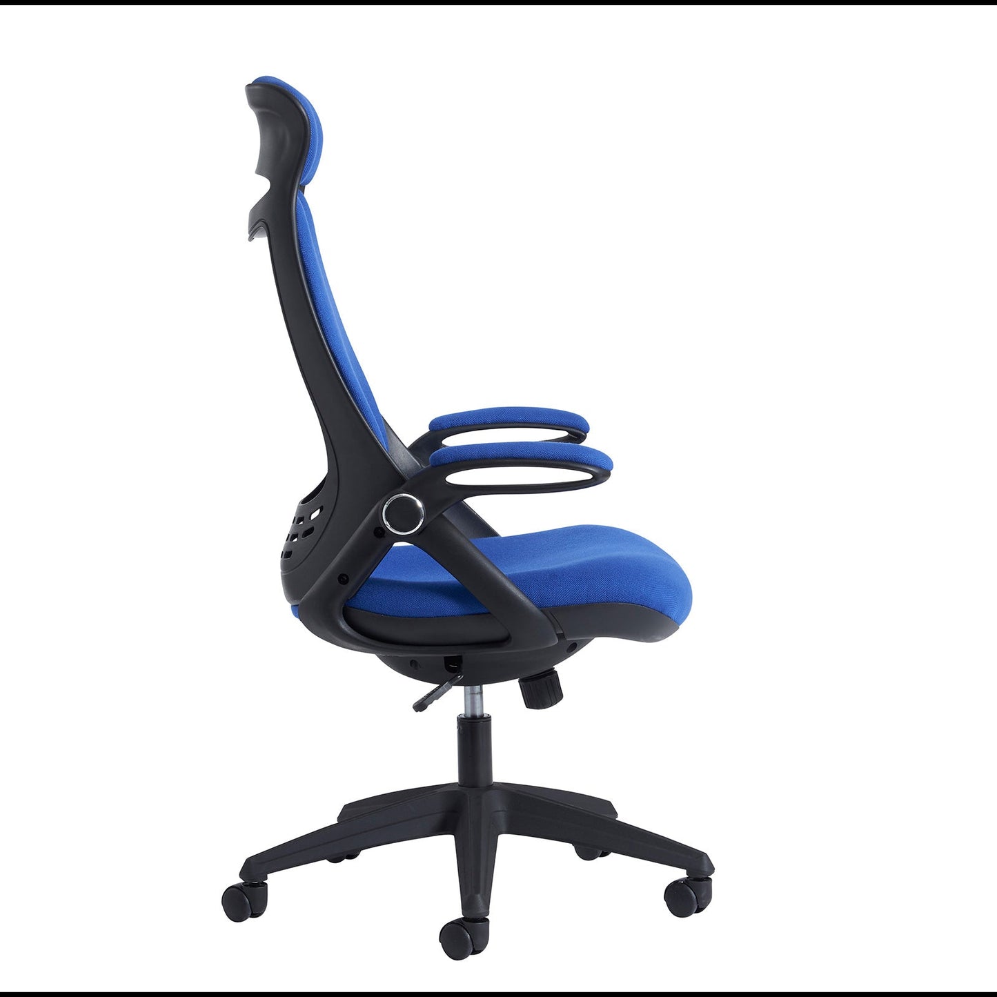 Tuscan fabric managers chair with head support