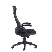 Tuscan mesh high back chair with head support