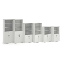 Duo Combination Unit With Glass Upper Doors