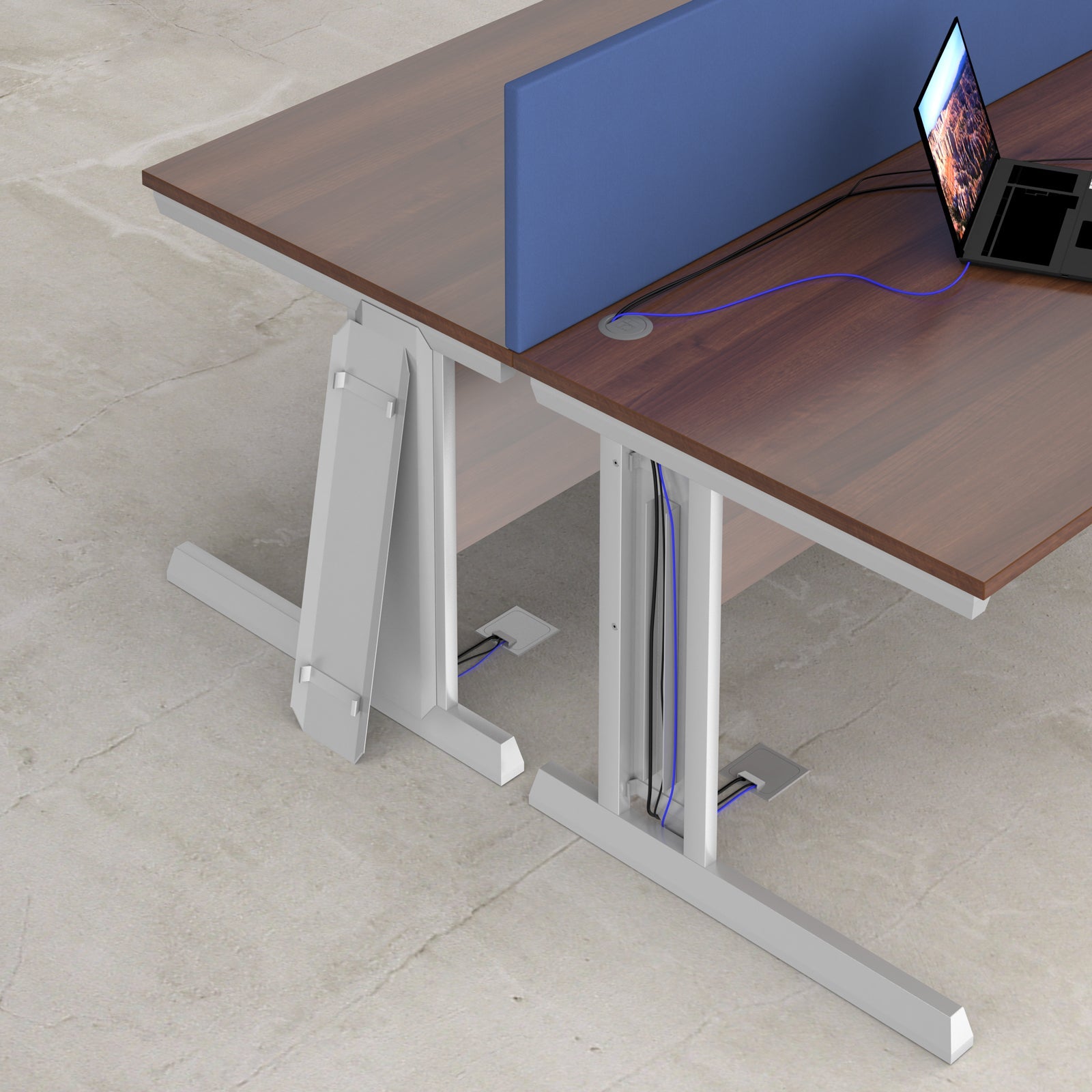 Vivo Right Hand Wave Desk