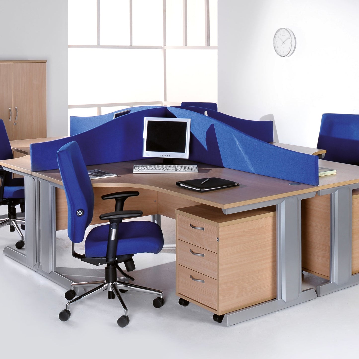 Vivo left hand ergonomic desk