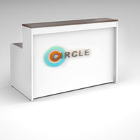 Welcome reception desk