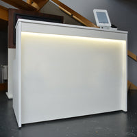 Welcome reception desk