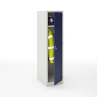 Steel police locker