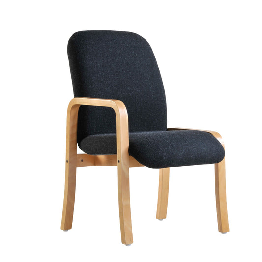 Yealm modular wooden frame reception seating - right hand arm