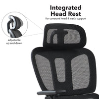 Zala mesh back operator chair with headrest