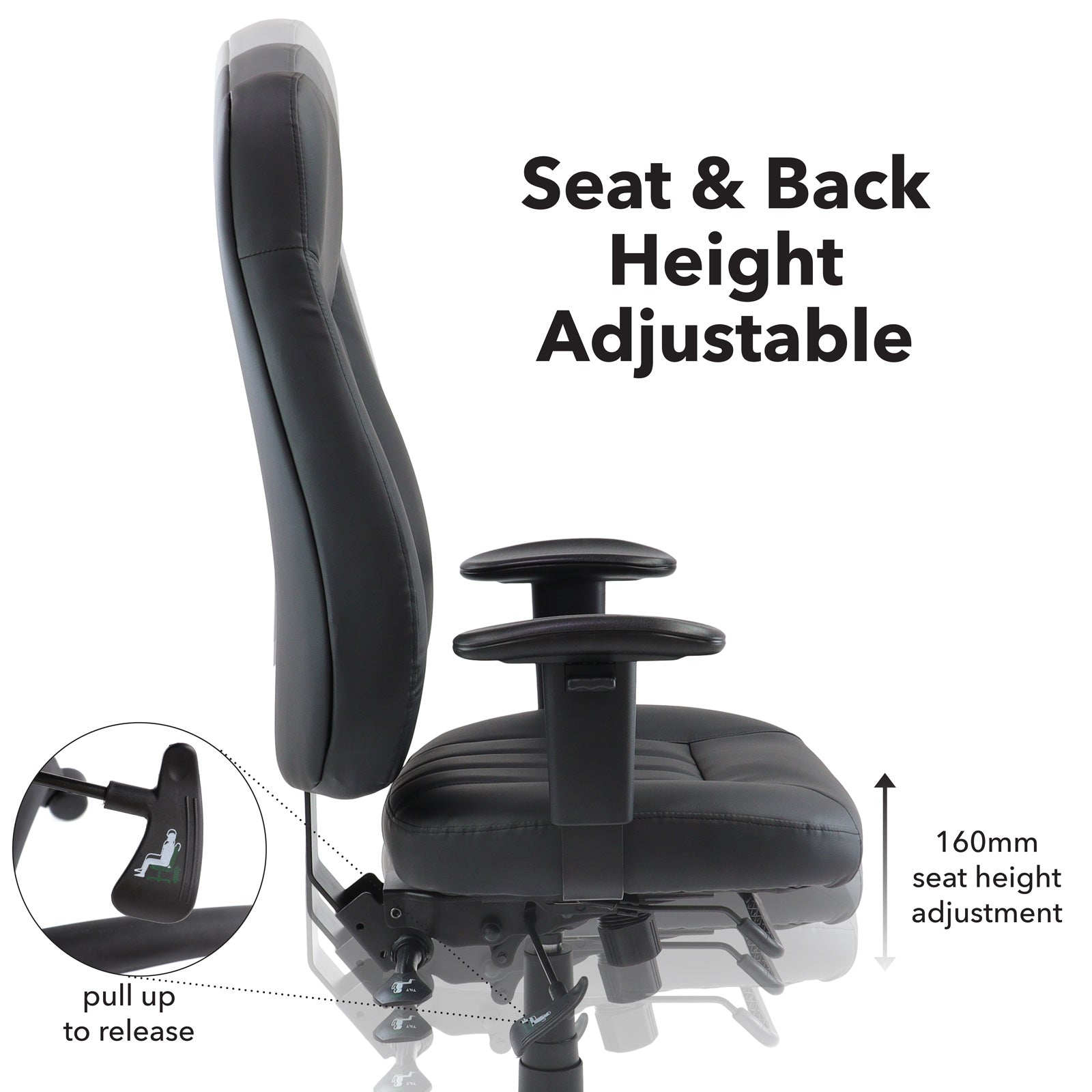 Zeus high back 24hr task chair