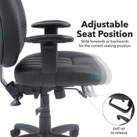 Zeus high back 24hr task chair